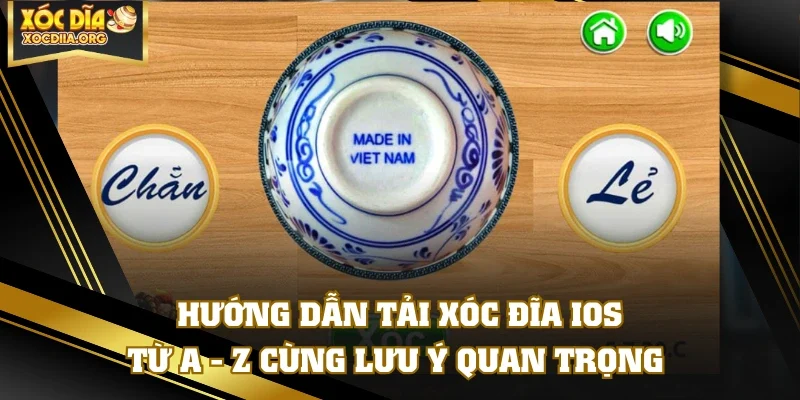 Hướng Dẫn Tải Xóc Đĩa IOS Từ A - Z Cùng Lưu Ý Quan Trọng
